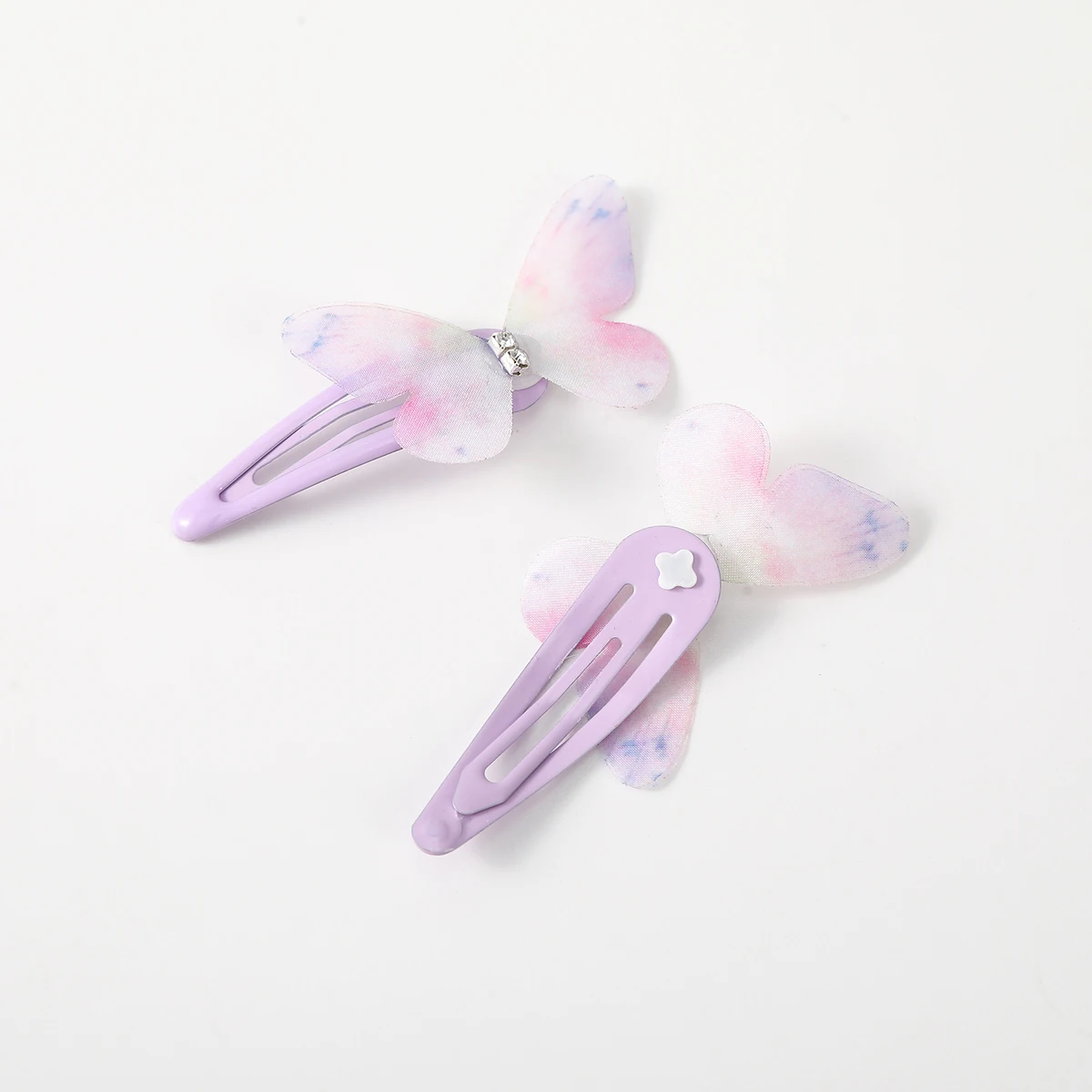 Женская заколка для волос AWAYTR 6 шт. заколка-пряжка с разноцветными бабочками