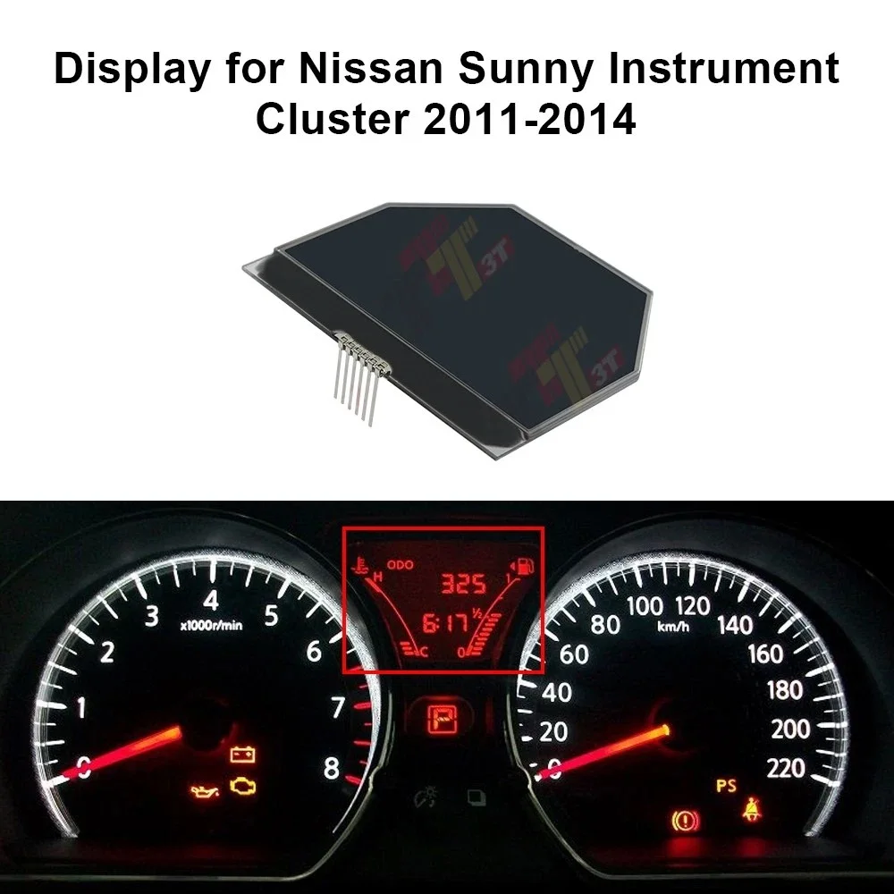 Фото ЖК-дисплей приборной панели для Nissan Livina, Juke, Sunny, Versa, Almera – Замена приборной панели №5
