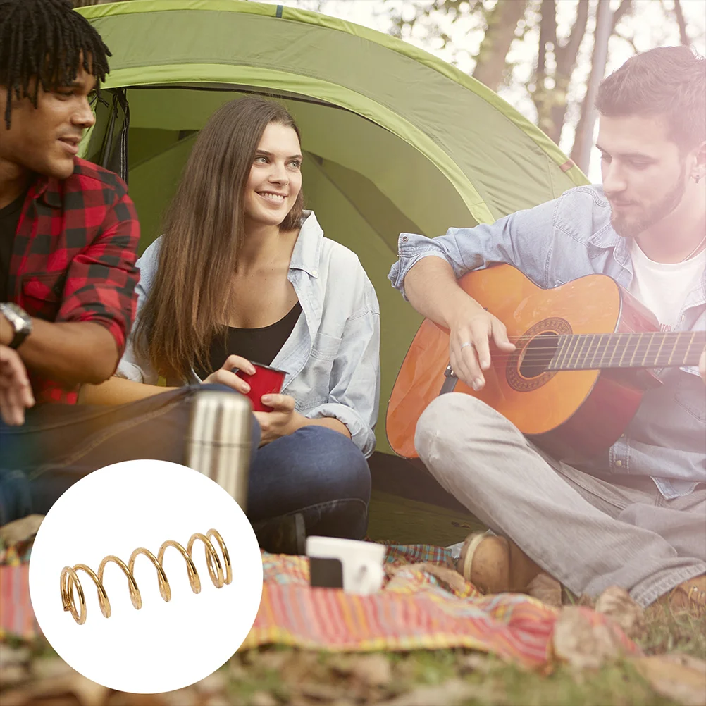 18 шт. звукосниматель для бас-гитары пружинный мост хвостовик седло (черный)