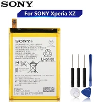 original replacement sony battery for sony xperia xz f8331 f8332 dual xzs g8323 lis1632erpc genuine phone battery 2900mah