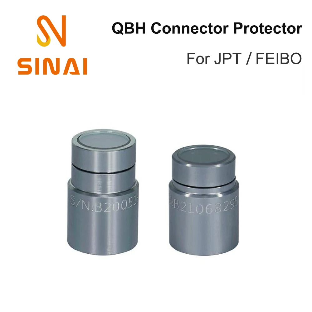 JPT FEIBO Fiber Laser Source QBH Output Connector Protective Lens Assemblies For JPT/ FEIBO Fiber Power Source