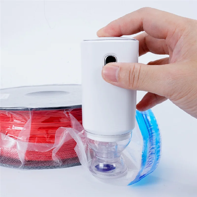 Фото Superior-USB Rechargeable Electric Air Pump For 3D Printer Filament Vacuum Bag One-Key Quick Pumping With Multi-Application Dura №2
