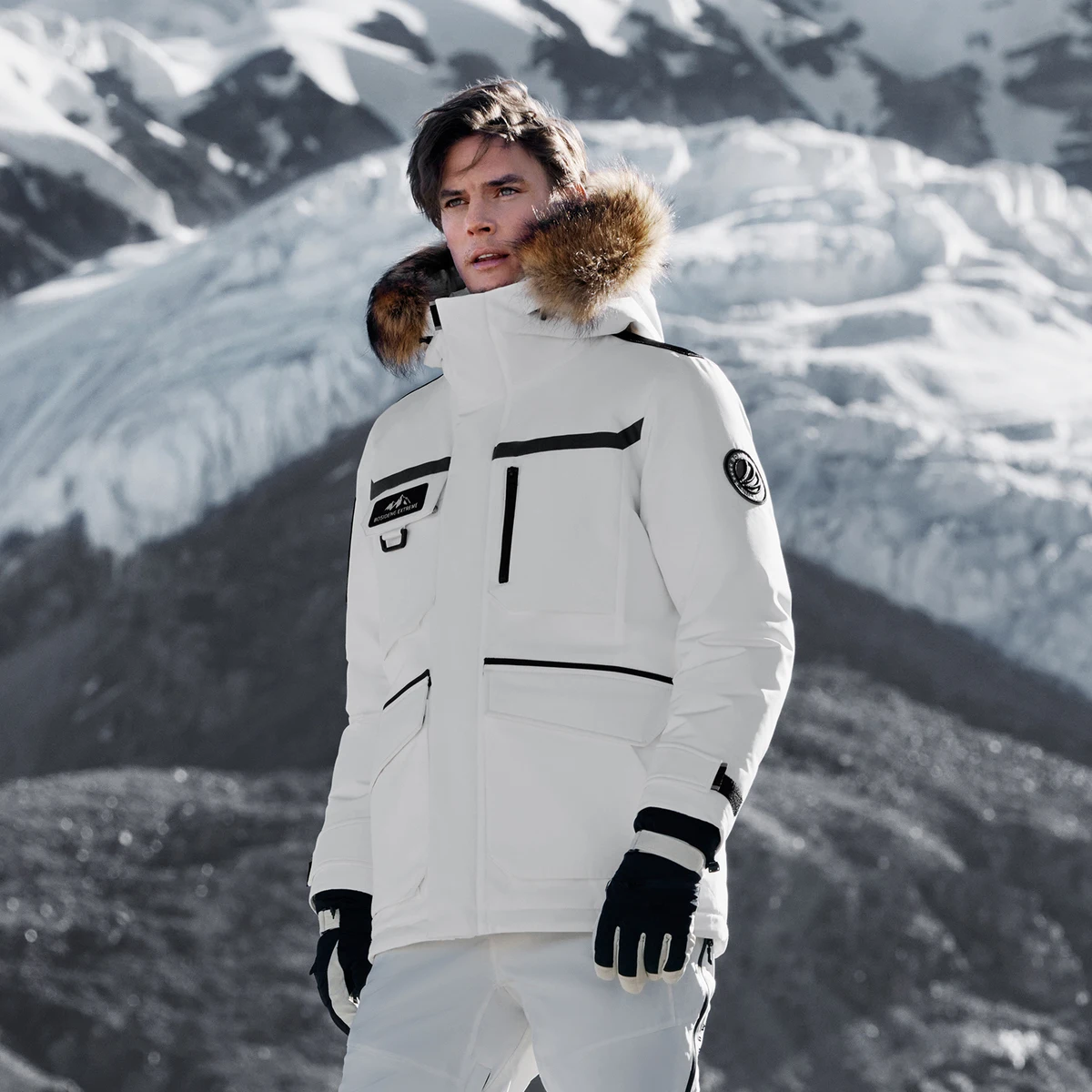 BOSIDENG зимняя 90% гусиная пуховая куртка для мужчин и женщин глубокая