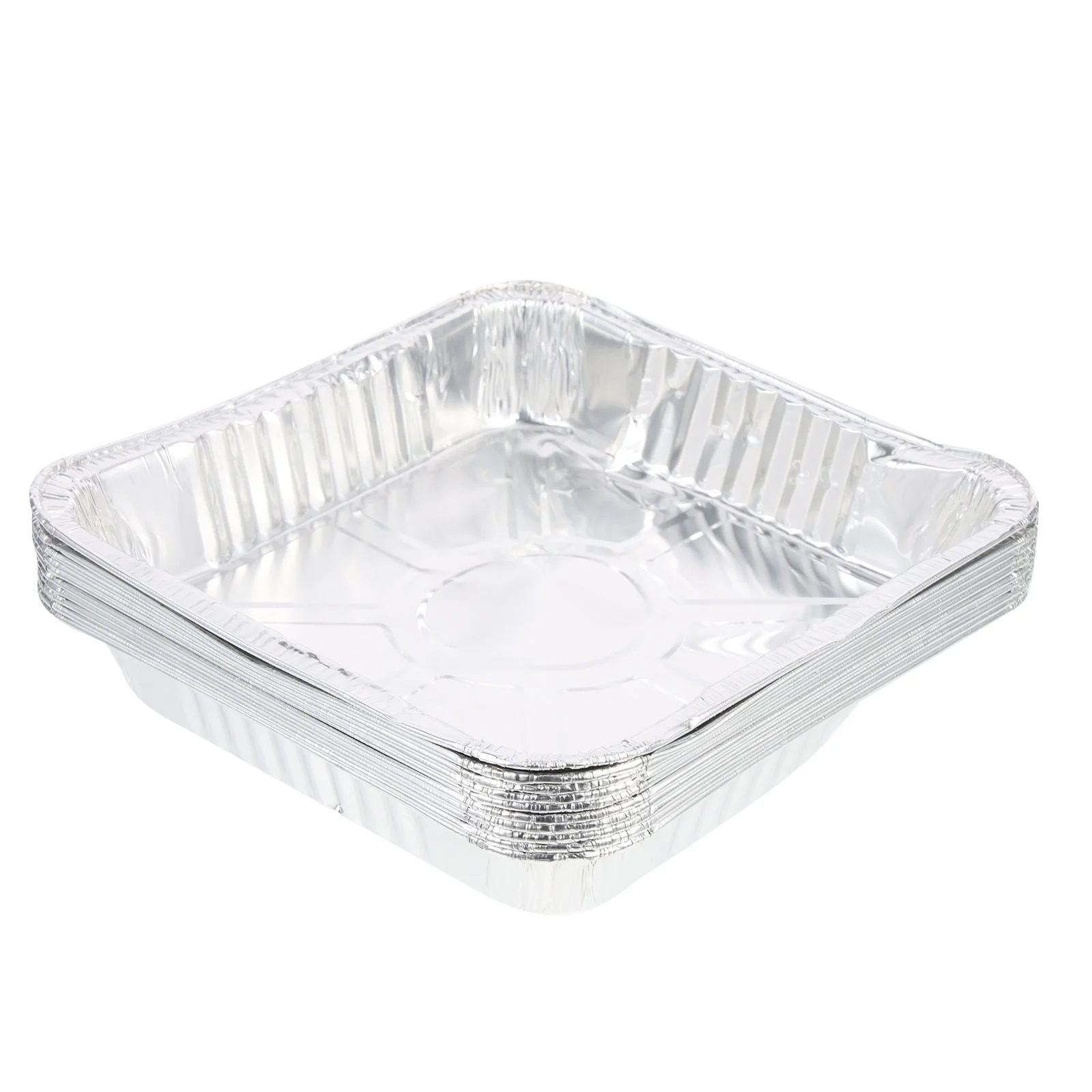 

Pans Foil Aluminumcontainers Disposable Pan Full Tray Size Baking Trays Roastinggo Tin Takeout Square Oblong Prep Meal Cooking