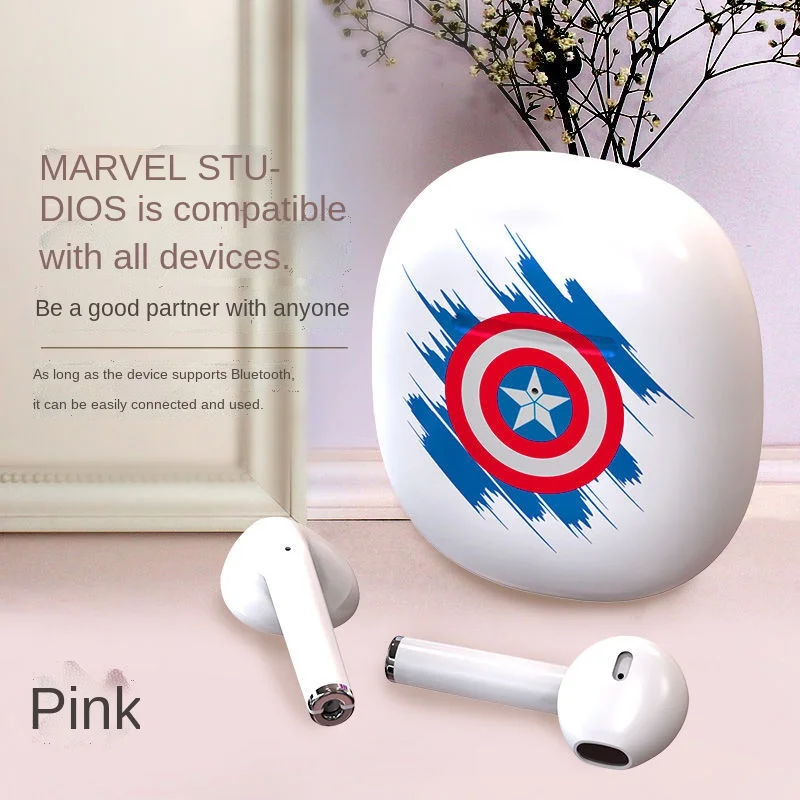 Marvel беспроводные Bluetooth наушники высокого качества звука для видеоигр с супердлительным ожиданием, мобильный телефон, общая модель 2022 года, новая модель наушников.