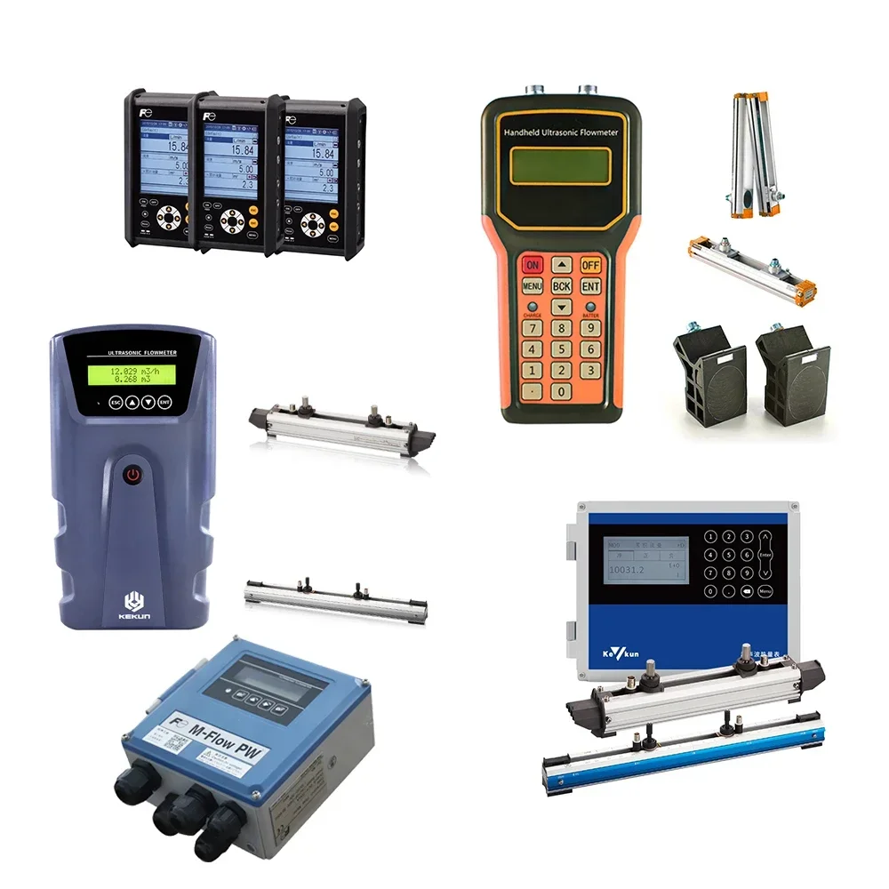 Фиксированный ультразвуковой расходомер RS485 MODBUS 25 мм ~ 1200 калориметр расхода воды