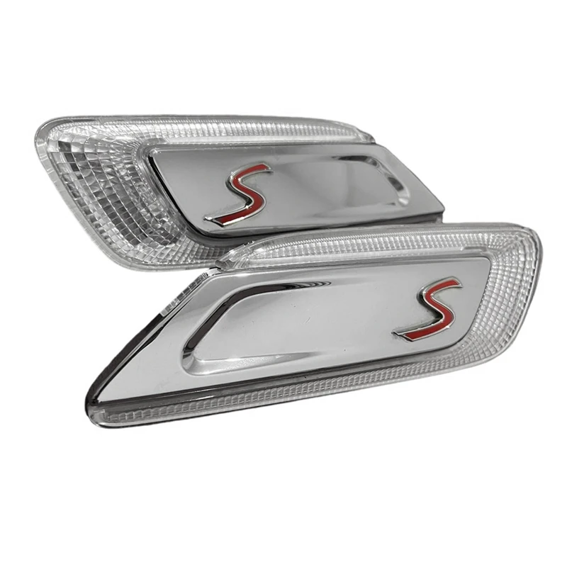 1Pair Car Fender LED Side Marker Light Turn Signal Indicator For Mini Cooper F54 Clubman 16-2023 63137358469 63137358470