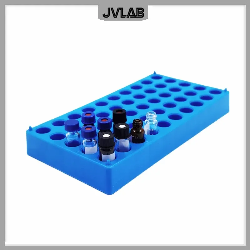 

Держатель для хроматографических флаконов JVLAB JV-PH-1.5ml синего цвета