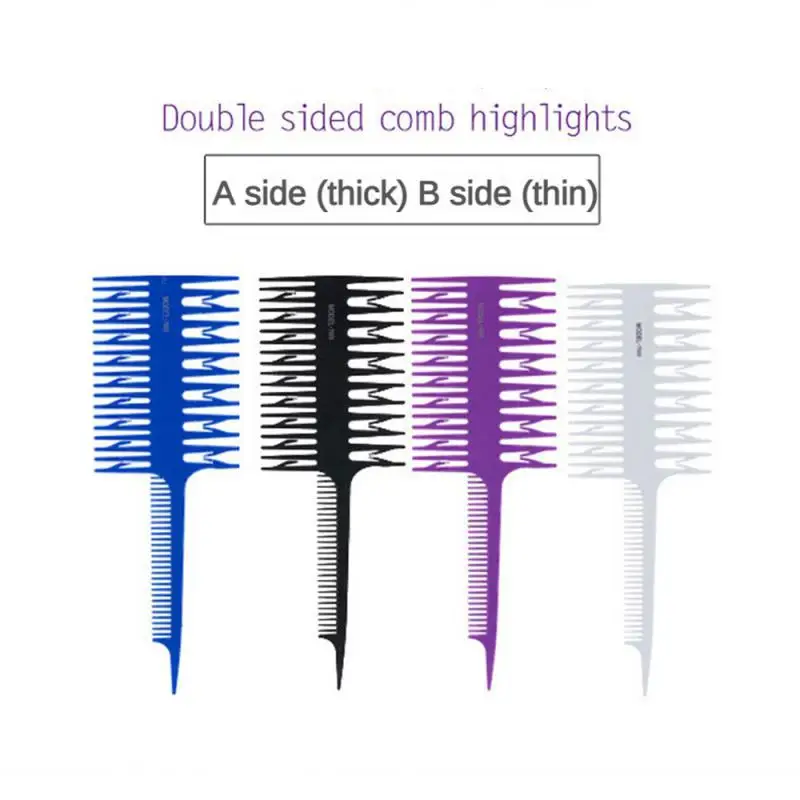 Профессиональная расческа для волос окрашивания щетка с широкой зубной зоной