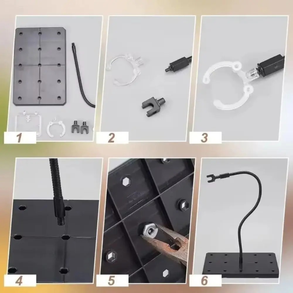 Фото Подставка для аниме-фигурок Snake Tube, ПВХ, 29 см, для демонстрации фигурок, игрушек, аксессуаров, моделей из анимации, кино и игр №3