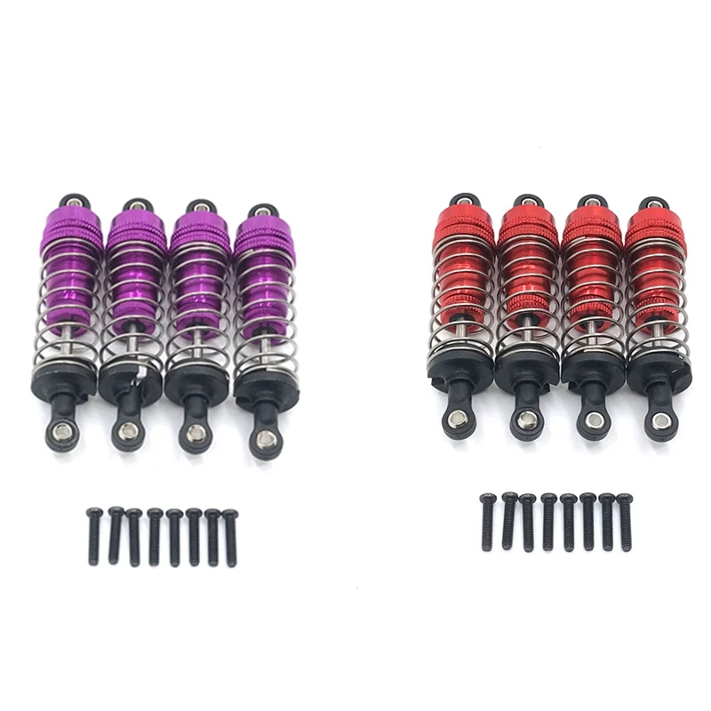 

8 шт., металлический амортизатор для Wltoys 124019 124018 144001