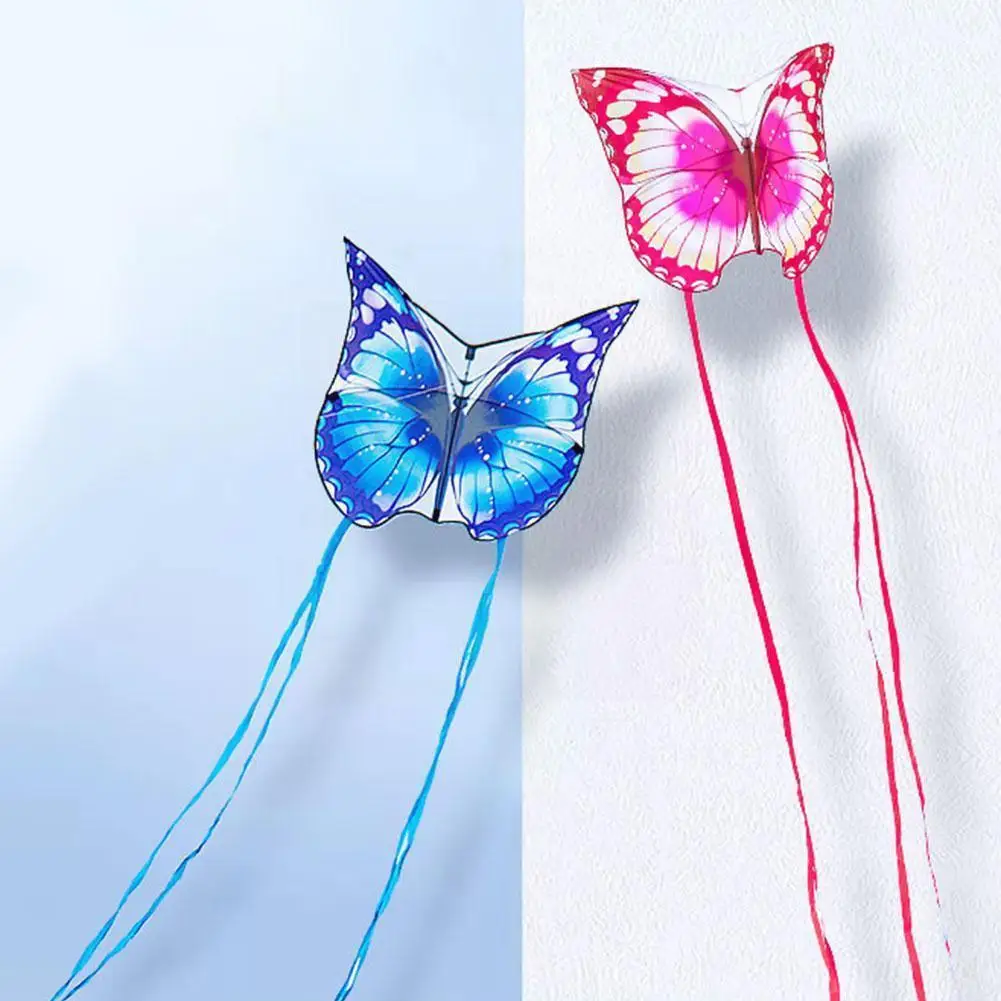 

Creativity Blue Red Couples Kite 30m Kite String Children Kite Flying Toys Easy Control Ripstop Kite For Adult Ki V1x5