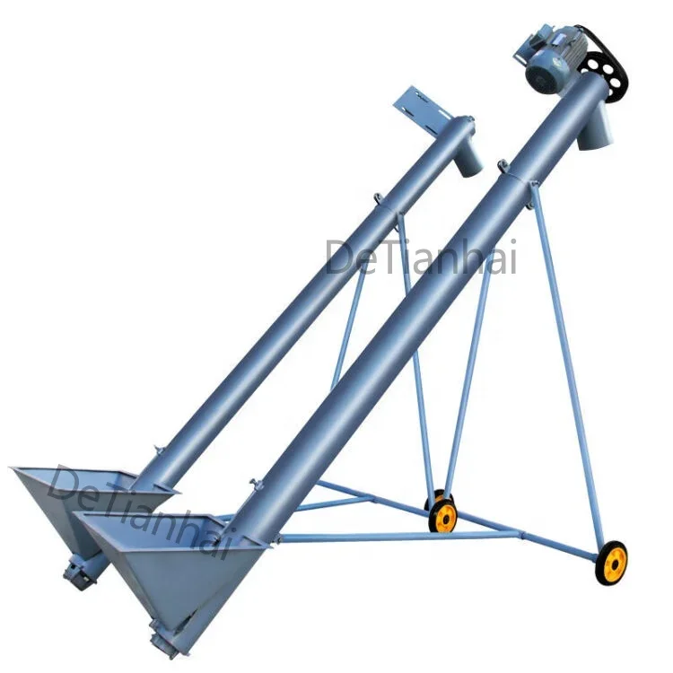 Лучшие продажи Dezhou Tianhai Screw Conveyor Hoister Feeding Machine