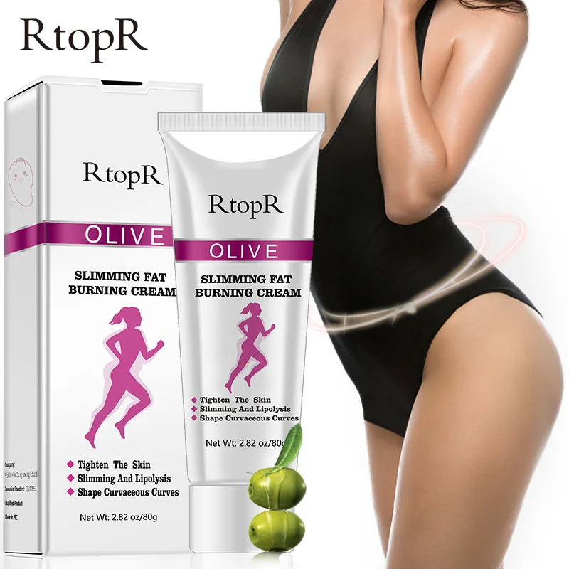 

RtopR Olive Slimming Cream For Weight Loss and Shaping To Create Beautiful Curves and Firm Cellulite Body Fat Burning Skin Care
