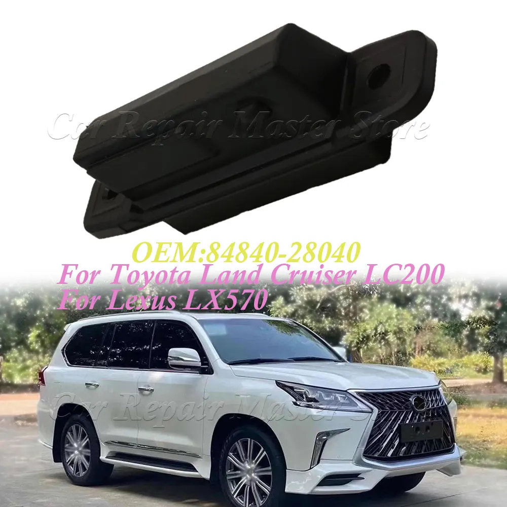 Фото Кнопка открывания багажника (задней двери) 84840-28040 для Toyota Land Cruiser LC200 и Lexus LX570 №1
