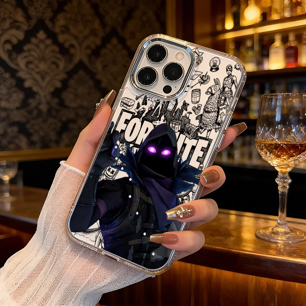 Фото Чехол для телефона с изображением мультяшных героев Battle Royale Fortnite для Xiaomi Redmi Note A5 15 14 13 14c 13c 12 11 12s 12c 10c 10 Pro Plus 4G 5G №3