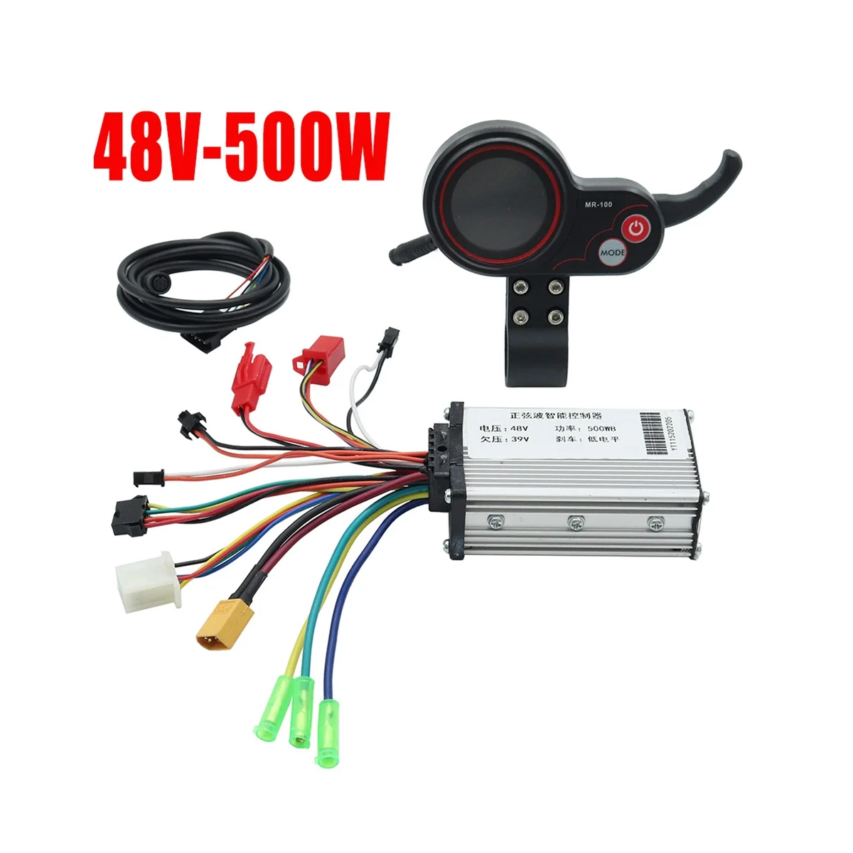 

48 В, 500 Вт, контроллер, ЖК-дисплей, измеритель приборной панели, комплект для KUGOO M4, аксессуары для электрического скутера