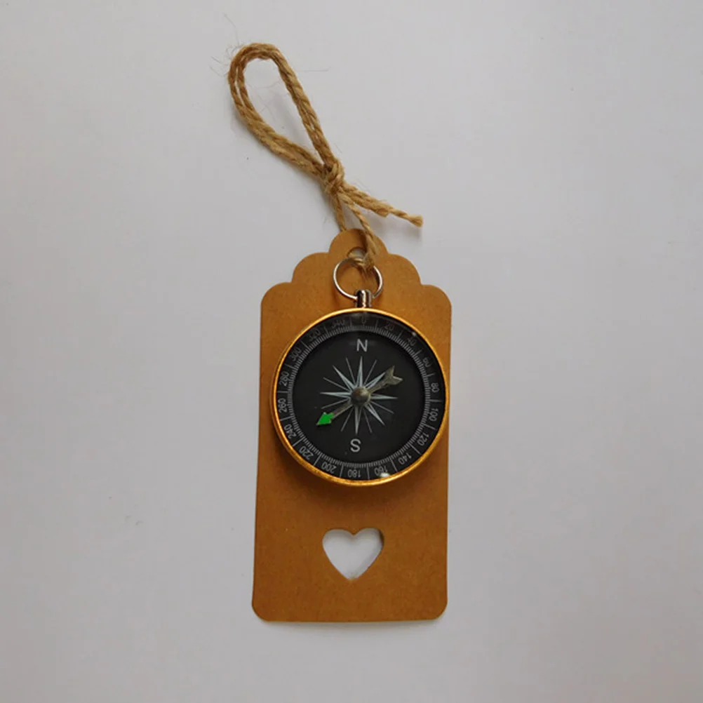 

10 Sets Delicate Vintage Novel Creative Travel Themed Compass and Tags Labels Wedding Gifts Souvenirs Party Supplies Gift