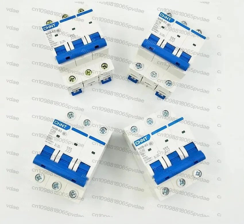 Миниатюрный автоматический выключатель CHINT NXB-63, 3-полюсный, тип C, 1A 2A 3A 4A 6A 10A 16A 20A 25A 32A 40A 50A 63A, автоматический выключатель MCB C45. (art.: 3920dcfd70685) - 3920dcfd70685