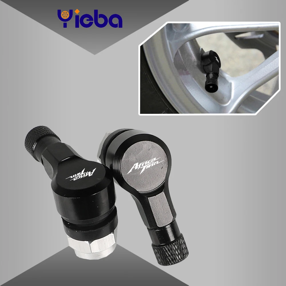 

Motorcycle 90 Degree Cover Wheel Tire Valve Stem Airtight Covers Cap FOR Honda Africa Twin CRF1000L 2015 2016 2017 2018 2019