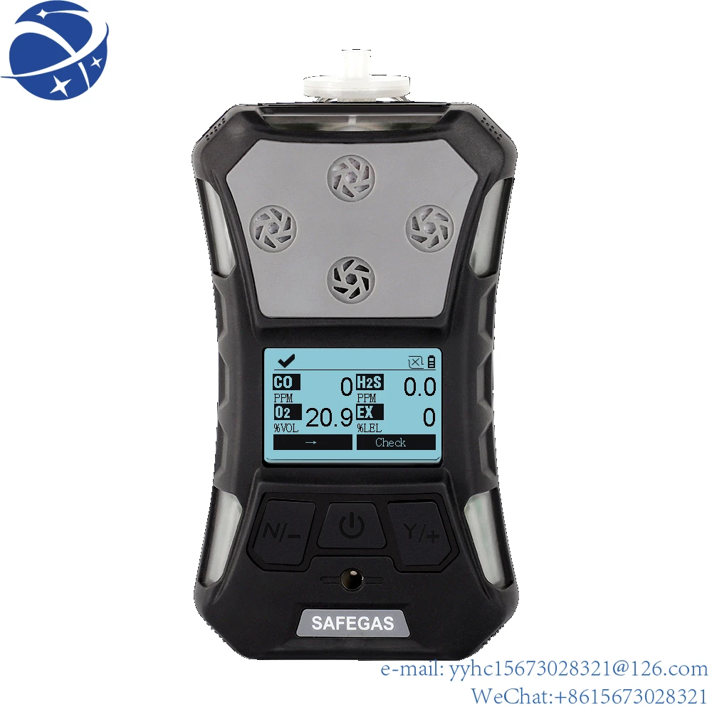 

Yun Yi IECEX ATEX Certificated Handheld 5 in 1 Multi Gas Leak Detector for Coal Mines H2S CO CO2 O2 LEL Meter Matter