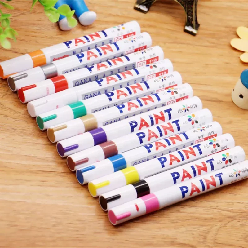 

Marker Repair Wall Grout Pen White Grout Marker Odorless Non Toxic for Tiles Floor and Tyre Suitable Car Painting Mark Pen