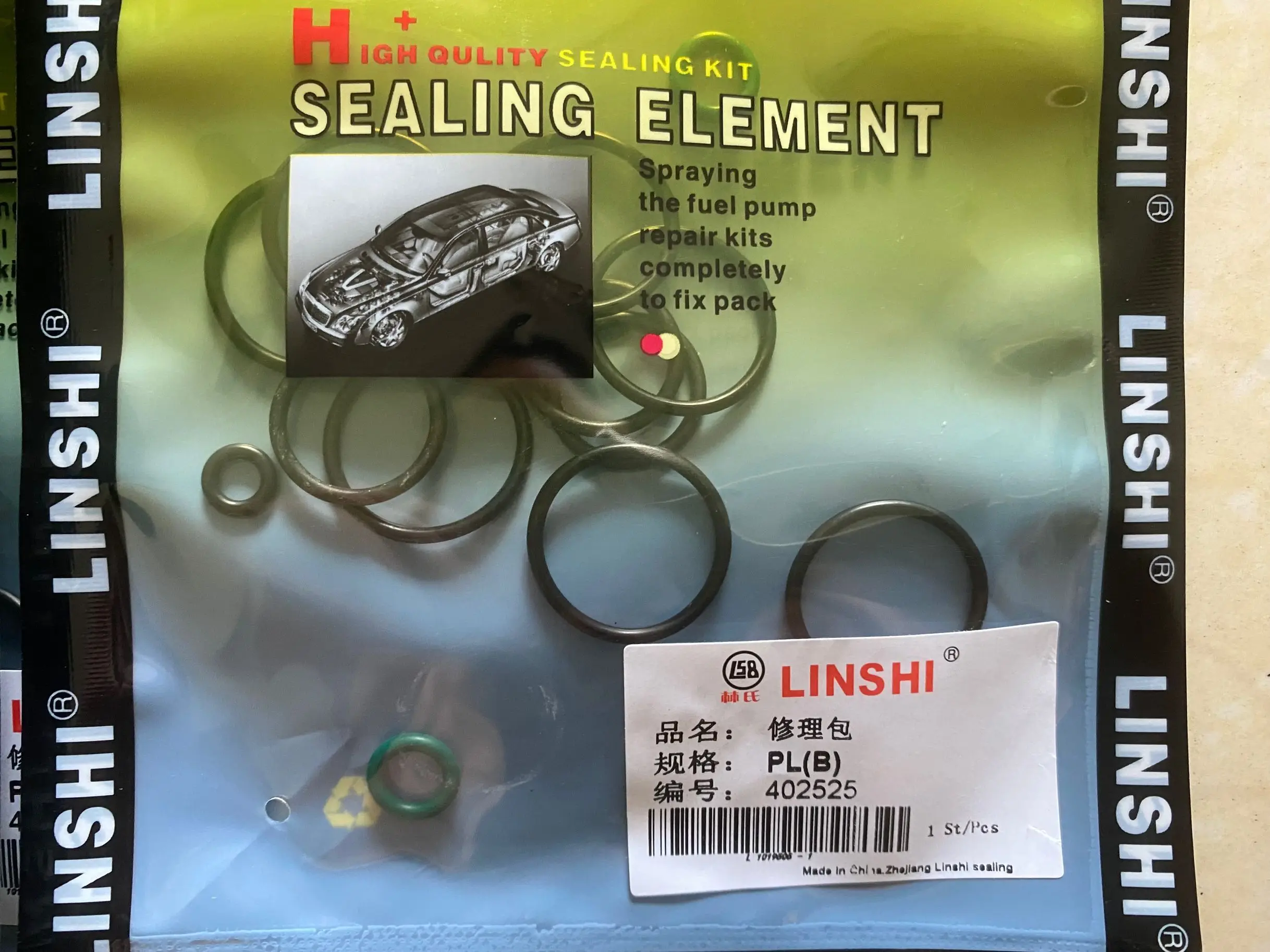 Kit de Reparo Selo Linshi L10195051 402525 Cp800062 ls Injector Bomba Motor Diesel