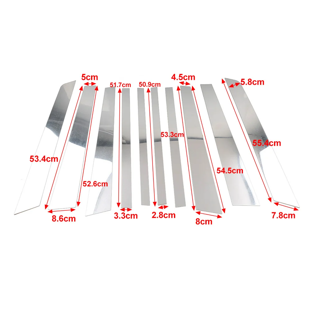 10 шт. декоративные накладки на автомобильные столбы для Land Rover Range HSE 2002-2012