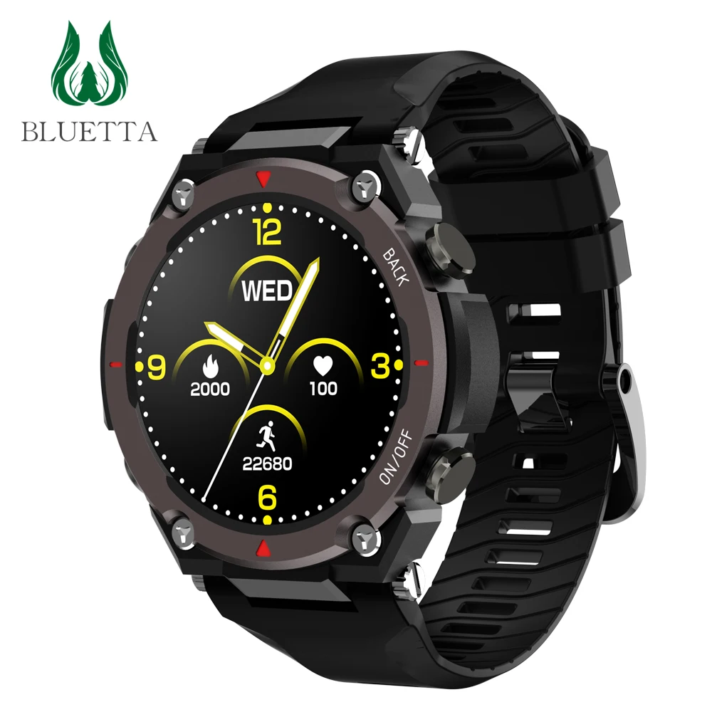 

Bluetta Sport Smart Watch Touch Screen Waterproof Bluetooth Calls Smartwatch Men Fitness Tracker Heart Rate Monitor For Phone