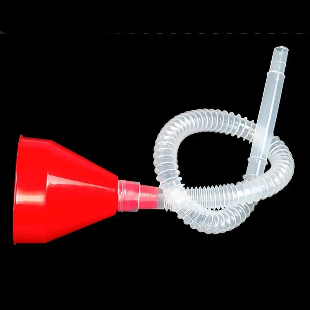 

2 in 1 Plastic Water Tank Funnel Fuel Gasoline Petrol Funnel Flexible For Cars Motorcycles Truck Vehicle Auto Accessories