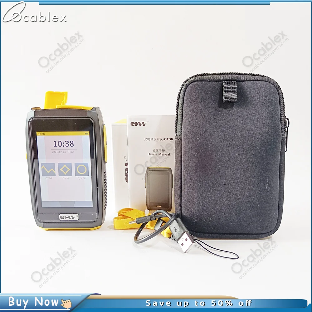 Ceny Mini OTDR GPON EPON Aktywne Testowanie Włókien Pomiar Sygnału Na żywo Z Wieloma Funkcjami Reflektometr OPM VFL OLS SC Złącze