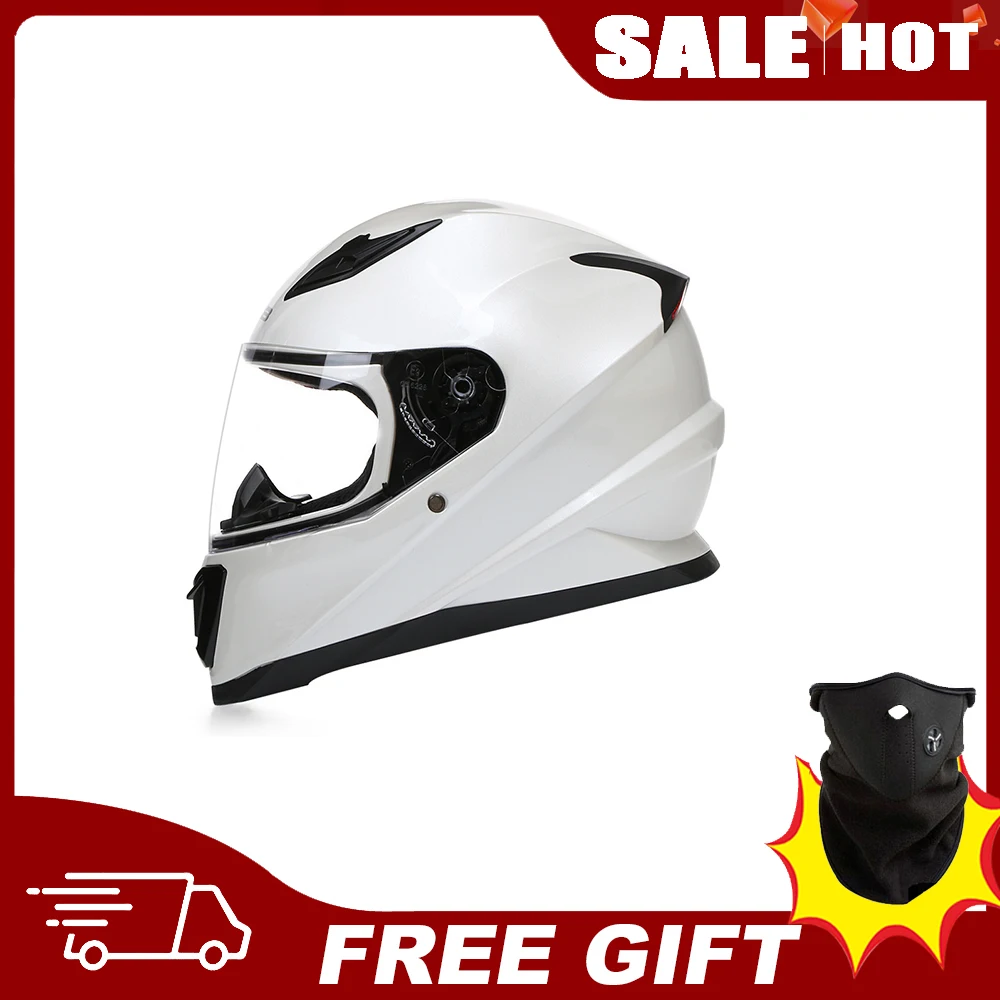 

Бесплатная доставка, гоночный мотоциклетный шлем на все лицо из АБС-пластика, солнцезащитный козырек, мужской и женский защитный шлем, мотоциклетный шлем