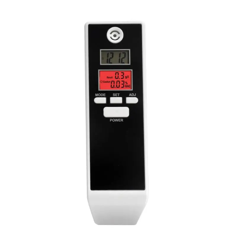

PFT-661S Digital Breath Alcohol Tester with Backlight Breathalyzer Driving Essentials