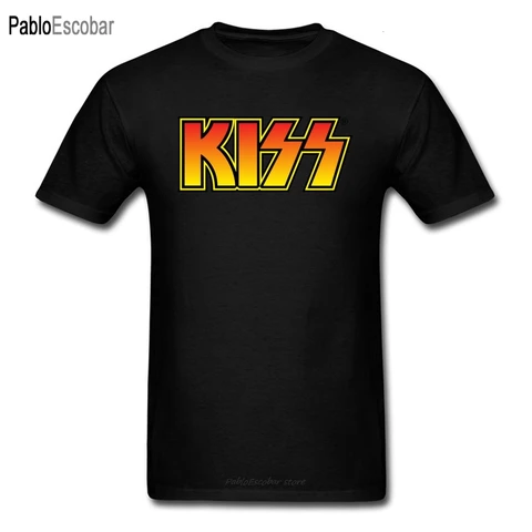 Футболки с надписью Love Kiss с логотипом Love Gun, футболка в стиле хип-хоп рок, футболка с рисунком королевы гитары, стиль техно, Dubstep KISS, мужские футболки