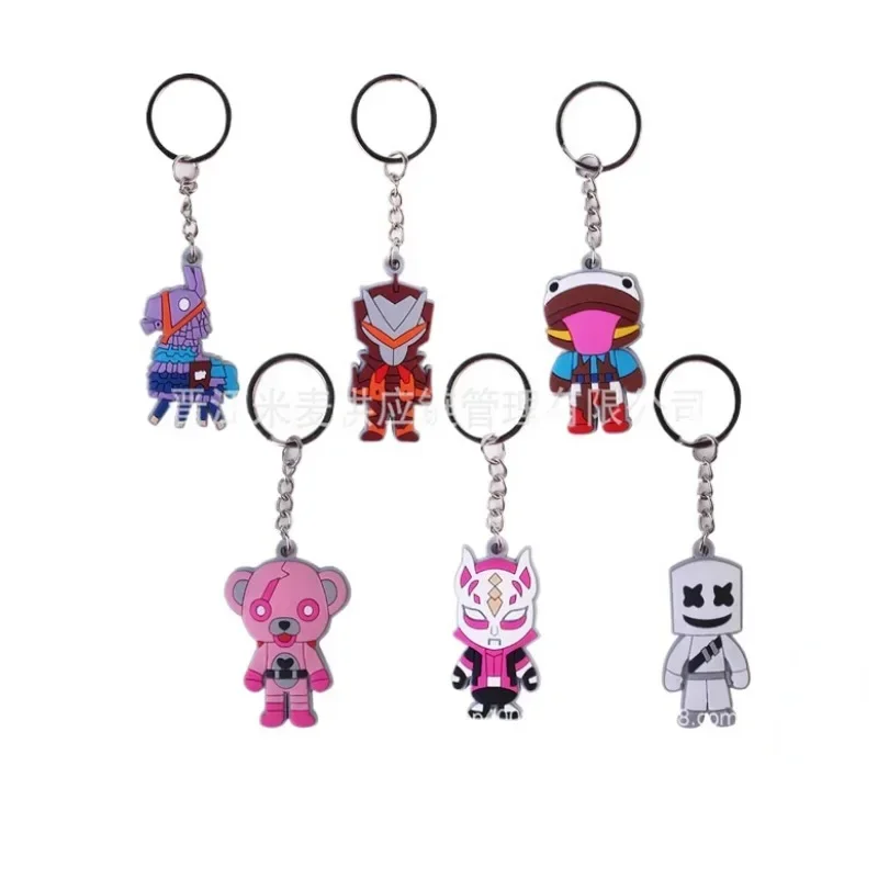 ПВХ брелок Fortnite аксессуары сумка ювелирные изделия аниме детская игрушка
