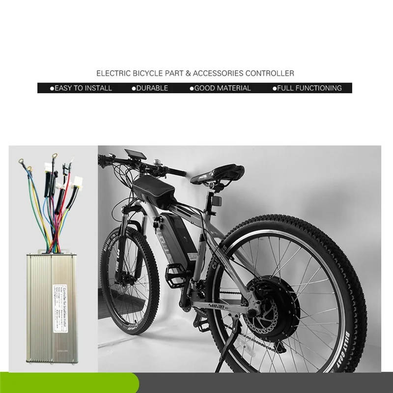 Контроллер электровелосипеда 48V 1000W/1500W/2000W/3000W квадратная волна с