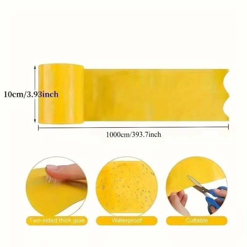 

Желтая двусторонняя лента против насекомых 5/10 м