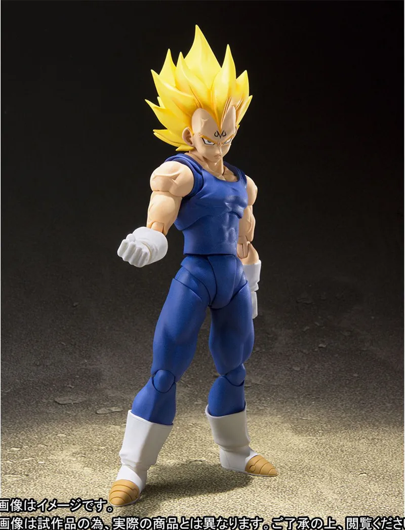 

Anime Dragon Ball Anime Figure Model Super Saiyan Majin Demon Man Vegeta Action Figure Model Toys Gifts