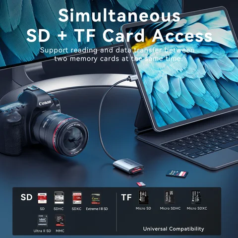 Vention SD 4.0 Картридер USB 3.0