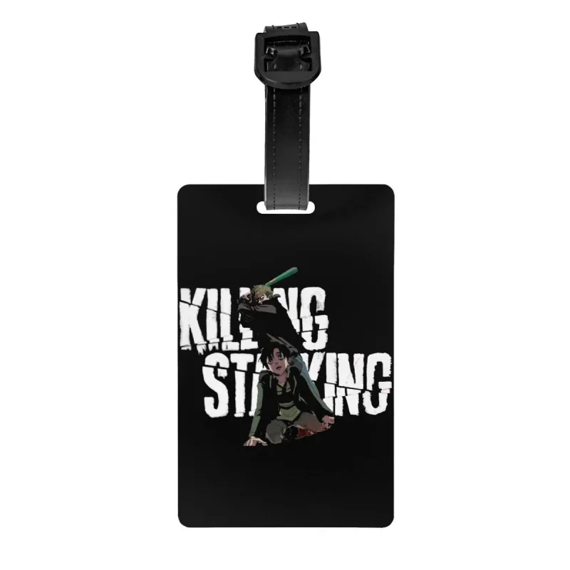 

Багажная бирка с именной карточкой Killing Stalkings, корейский чехол Yaoi манга Yoon Sangwoo, бирка для удостоверения личности, дорожная сумка, чемодан