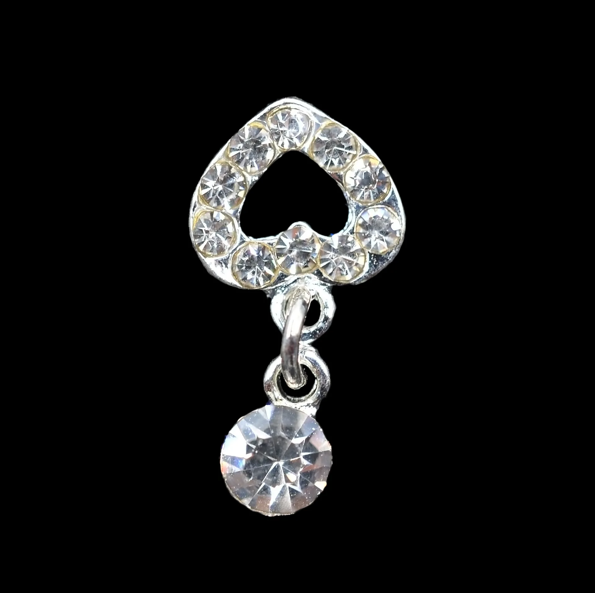 100pcs Dangling Czech Stone Rhinestone Nail Access Mixed Shape Pendant Designer Ornament Jewels Glitter Accessories,For Nail Art enlarge