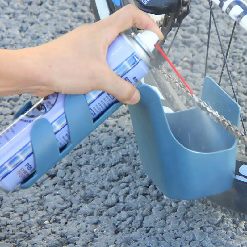 

Motorcycle Bicycle Oil Storage Tool Box Chain Cleaning Oil Splash-proof Tool As Shown In The Picture Bicycle Oil Lubricant Clean