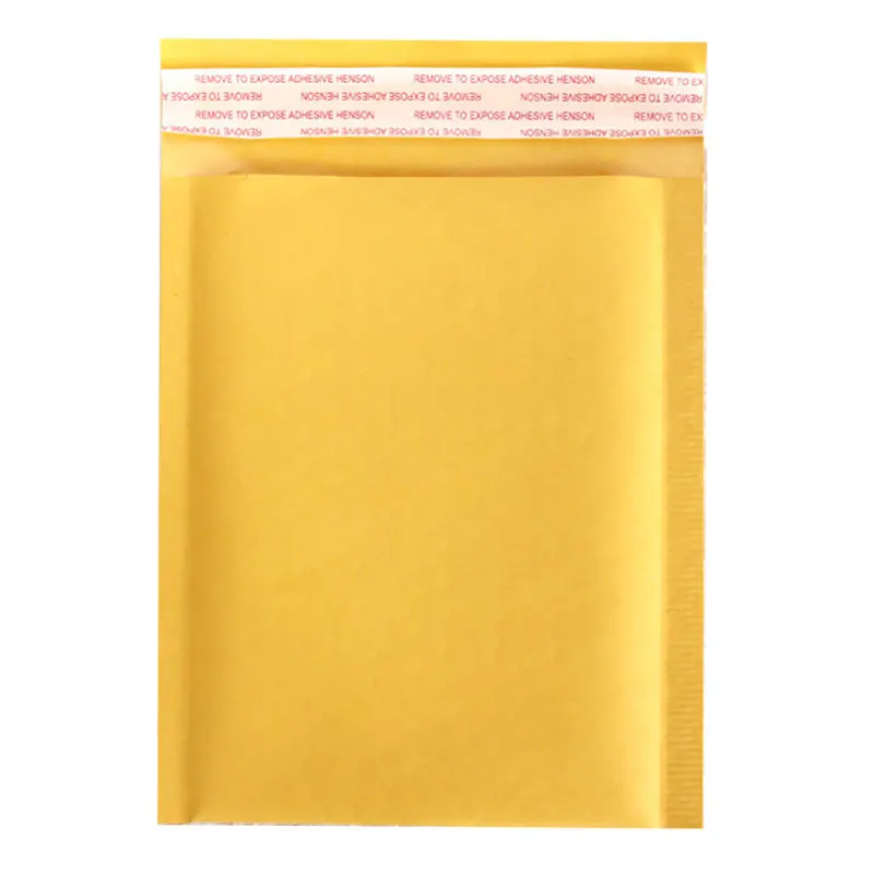 

Пузырьковые почтовые конверты из крафт-бумаги, желтые, несколько размеров