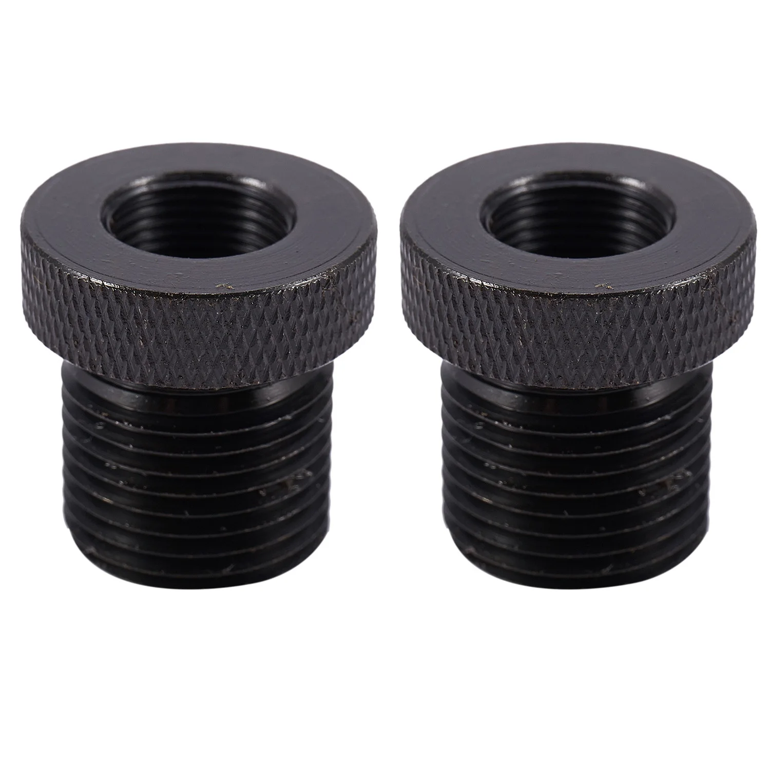 Threaded Adapter 1/2-28 To 3/4-16 Black