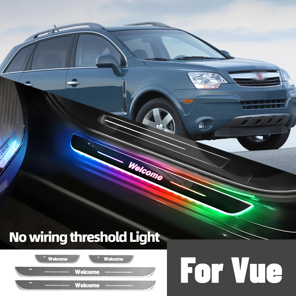 Для Saturn Vue 2002-2011 2007 2008 2009 2010 автомобильный порог с индивидуальным логотипом