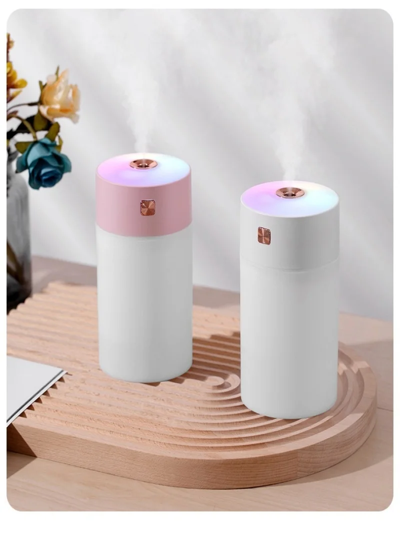 Автомобильный увлажнитель для ароматерапии Mini USB с чашкой Rainbow идеально