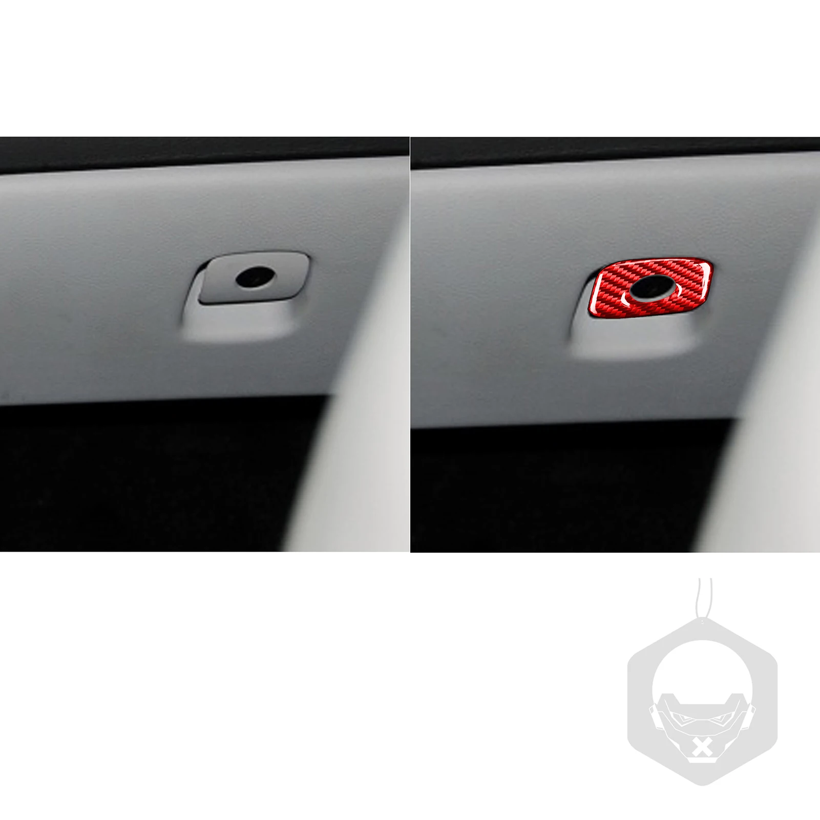 Для Chevrolet Corvette C6 2005-2007 коробка для перчаток из углеродного волокна Коробка