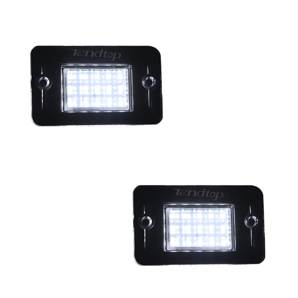 2X для Land Rover Discovery 1 1994-1998 Discover 2 L318 1998-2004 6000K белые светодиодные фонари номерного