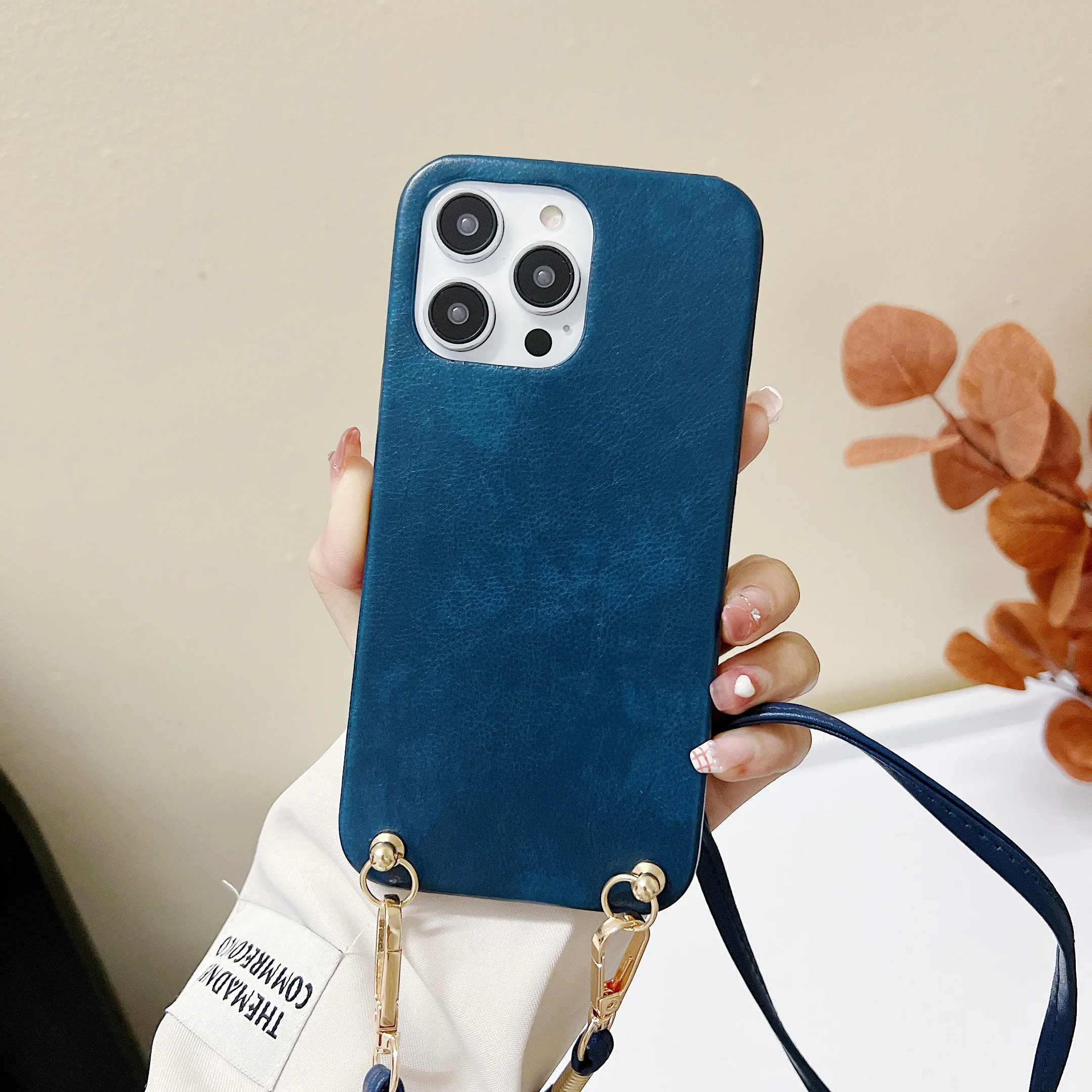 

Crossbody Necklace Lanyard Leather phone case For Huawei P30 Lite P10 P20 P40 P50 Pro Mate 20 30 Pro Y9 Prime 2019 Cover