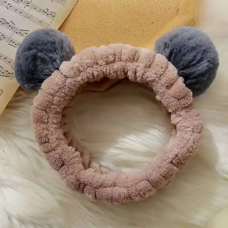 Повязки для женщин повязка на голову мытья лица душа аксессуары волос девочек